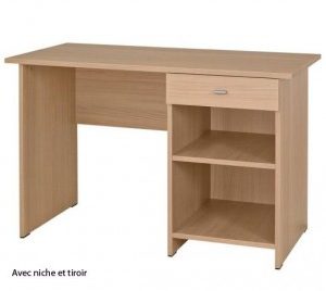 Table d'étude en mélaminé